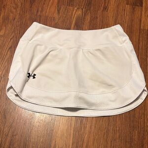 Under Armour White Athletic Skort